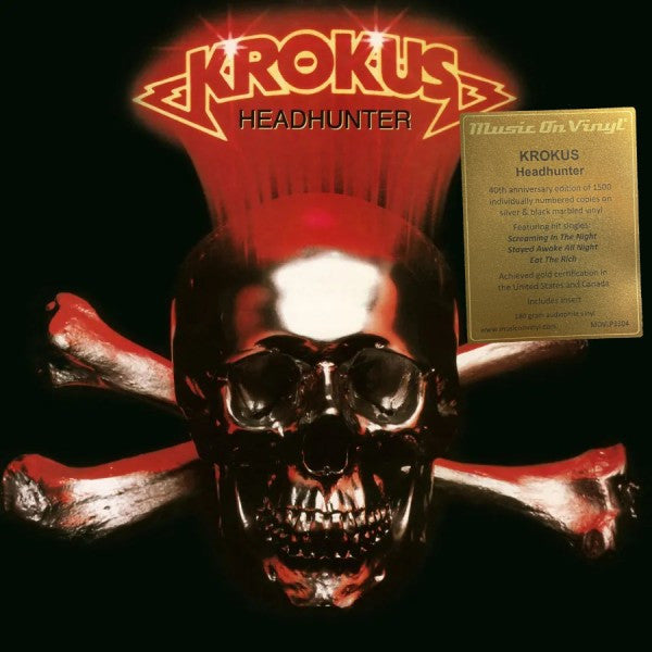 Krokus / Headhunter - LP SILVER/BLACK