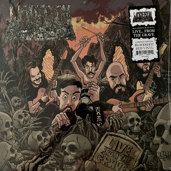 Undeath / Live…From The Grave - LP RED