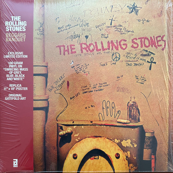 The Rolling Stones / Beggars Banquet - LP GREY. BLUE, BLACK, WHITE