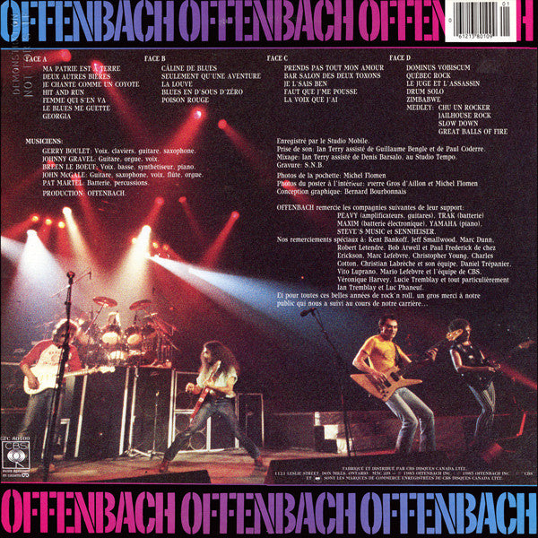 Offenbach / Le Dernier Show - LP USED