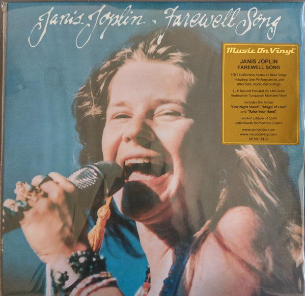 Janis Joplin / Farewell Song - LP TURQUOISE