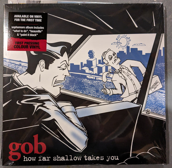 Gob / How Far Shallow Takes You - LP RED