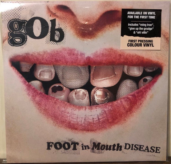 Gob / Foot In Mouth Disease - LP BONE