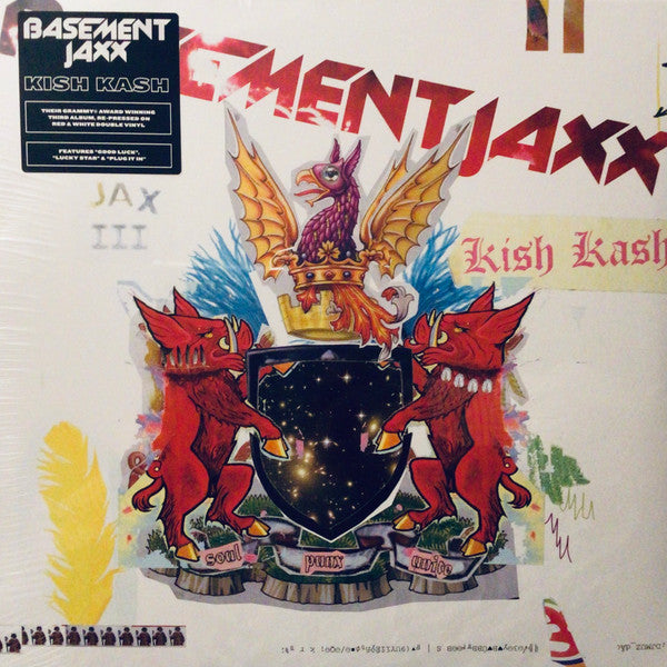 Basement Jaxx / Kish Kash - 2LP RED, WHITE