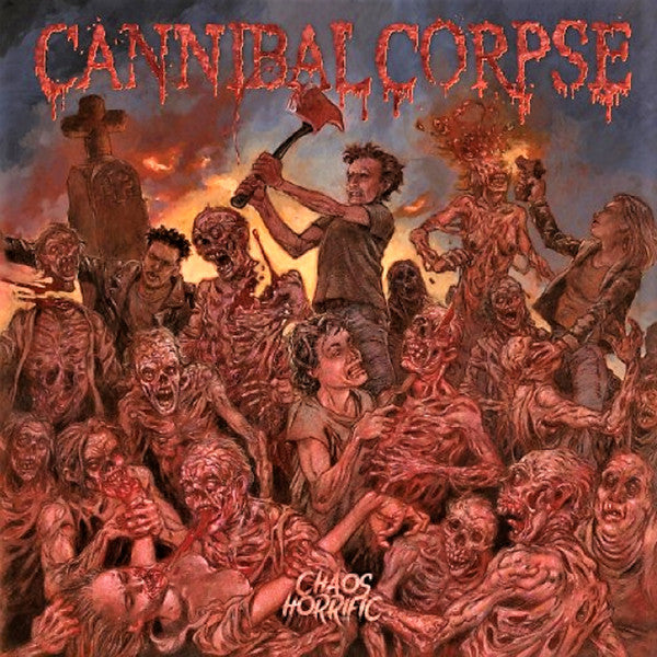 Cannibal Corpse / Chaos Horrific - LP ORANGE SPLATTER