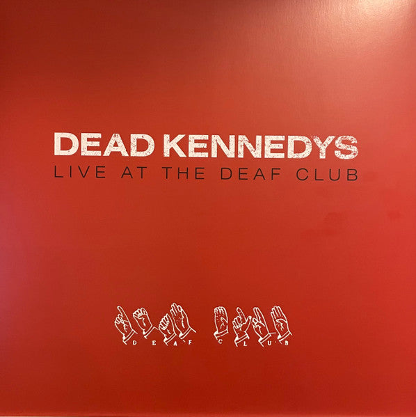 Dead Kennedys / Live At The Deaf Club - LP RED