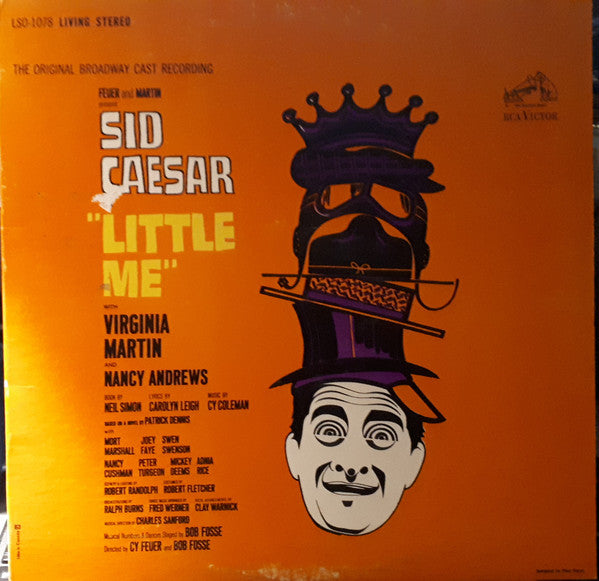 Sid Caesar, Virginia Martin, Nancy Andrews ‎/ Little Me (The Original Broadway Cast Recording) - LP Used