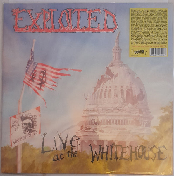 The Exploited / Live At The Whitehouse - LP ORANGE