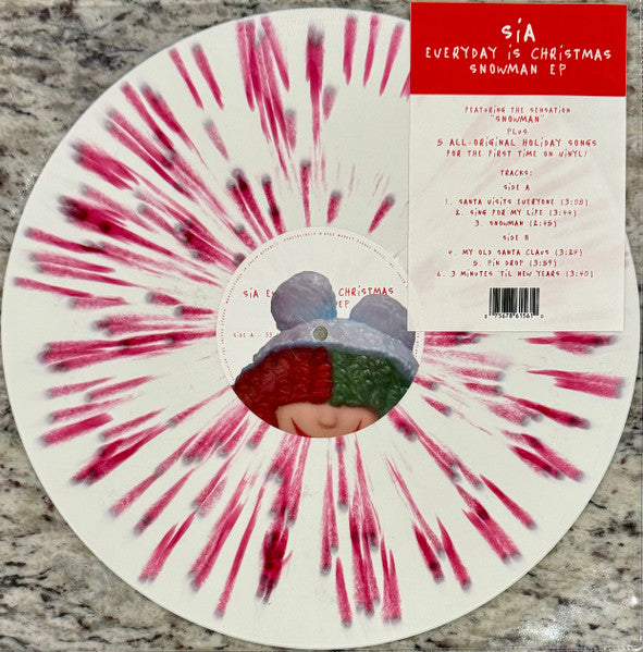 Sia / Everyday Is Christmas Snowman EP - LP SPLATTER