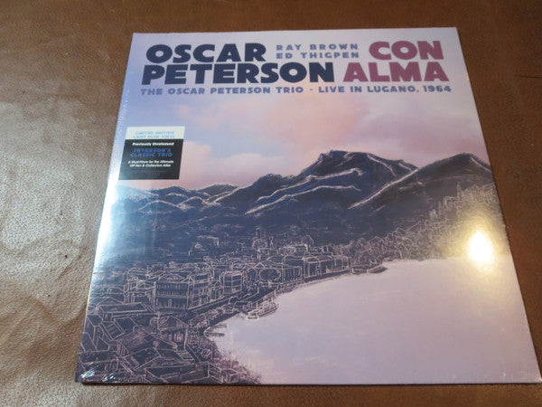 Oscar Peterson / Con Alma: The Oscar Peterson Trio – Live In Lugano, 1964 - LP BLUE Used