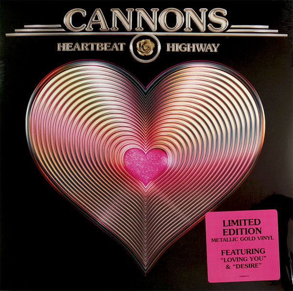 Cannons / Heartbeat Highway - LP GOLD