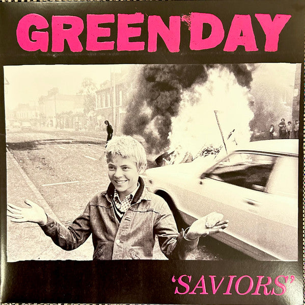 Green Day / Saviors - LP BLACK, PINK