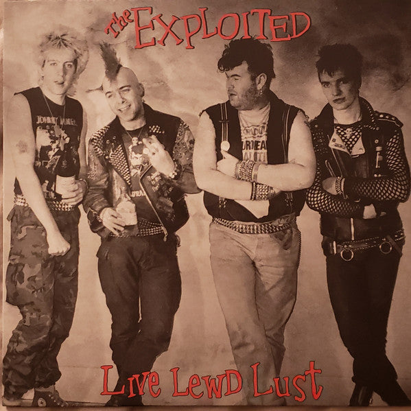 The Exploited / Live Lewd Lust - LP COLOR