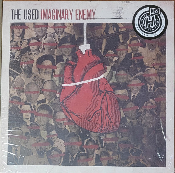 The Used ‎/ Imaginary Enemy - LP GOLD