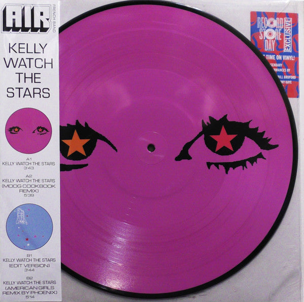 AIR French Band / Kelly Watch The Stars - LP PICT DISC