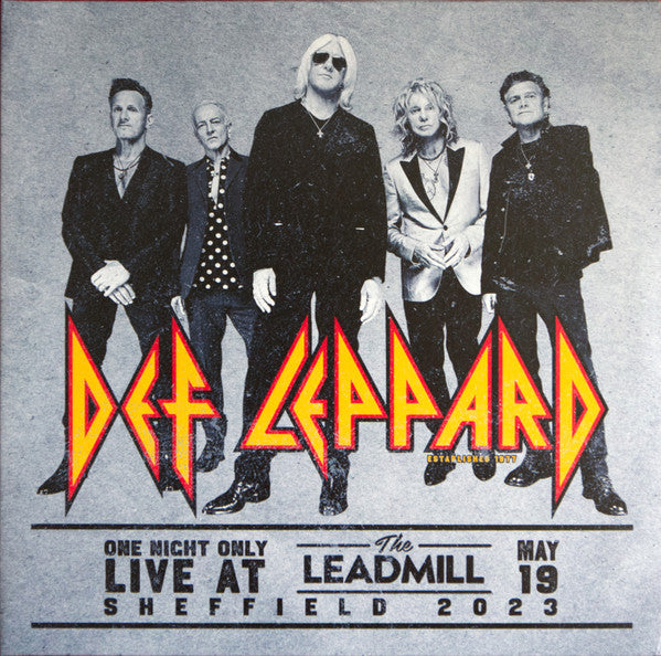 Def Leppard / One Night Only: Live At The Leadmill 2023 - 2LP COLOR