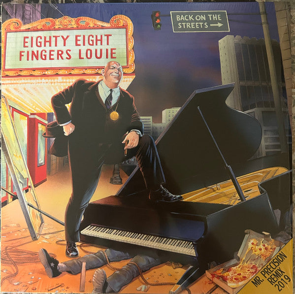 88 Fingers Louie / Back On The Streets - LP BLUE