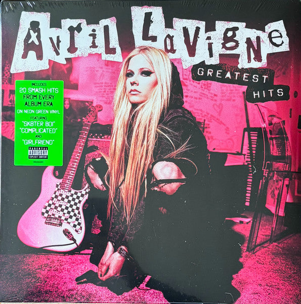 Avril Lavigne / Greatest Hits - 2LP NEON GREEN