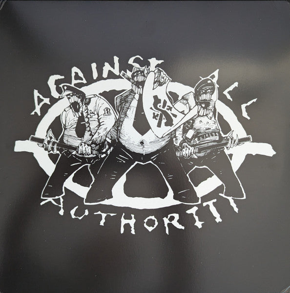 Against All Authority / 24 Hour Roadside Resistance - LP RED SPLATTER