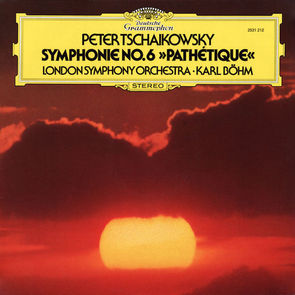 Peter Tchaikowsky, Karl Böhm, The London Symphony Orchestra / Symphonie No.6 Pathetique - LP Used