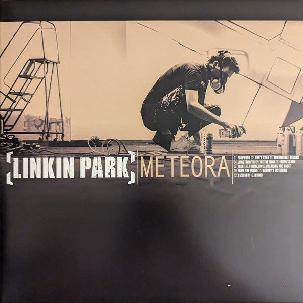 Linkin Park / Meteora - LP GOLD RED SPLATTER