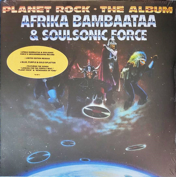 Afrika Bambaataa & Soulsonic Force / Planet Rock The Album - LP SPLATTER