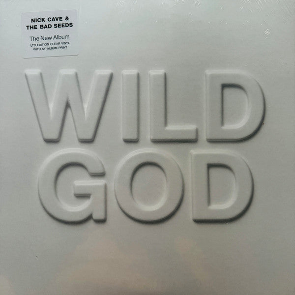 Nick Cave & The Bad Seeds / Wild God - LP CLEAR + PRINT