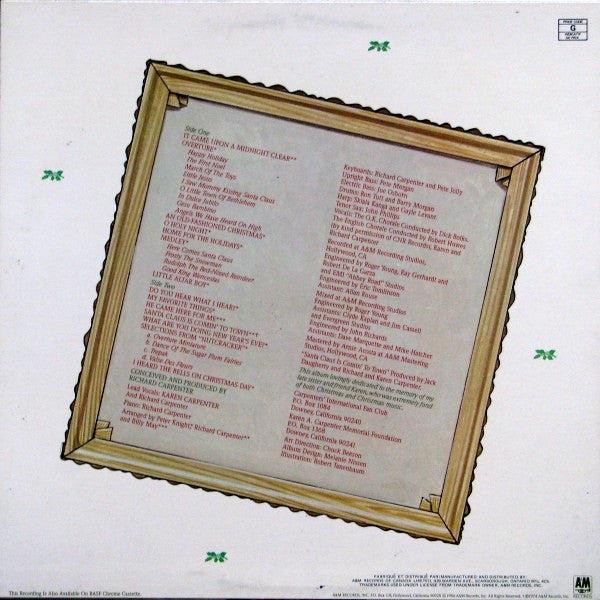 Carpenters / An Old-Fashioned Christmas - LP USED