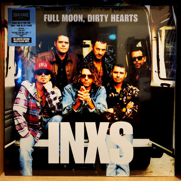 INXS / Full Moon, Dirty Hearts - LP MILKY CLEAR