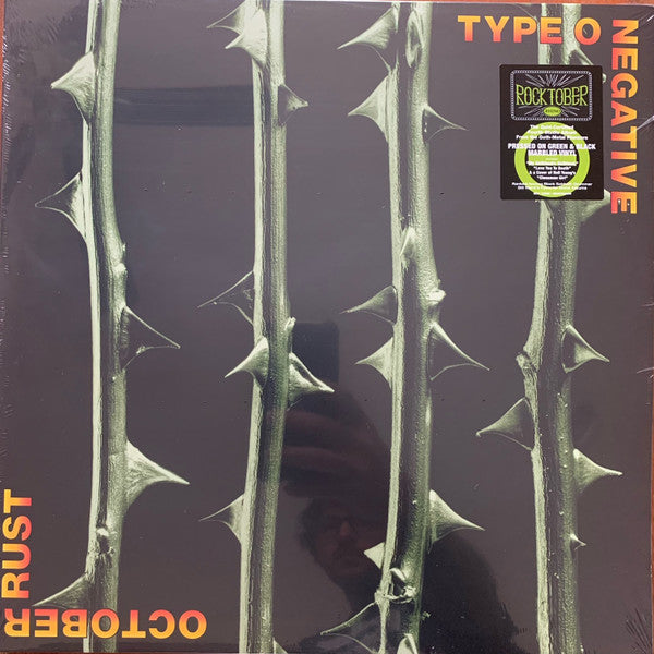 Type O Negative / October Rust - 2LP GREEN BLACK MARBLE