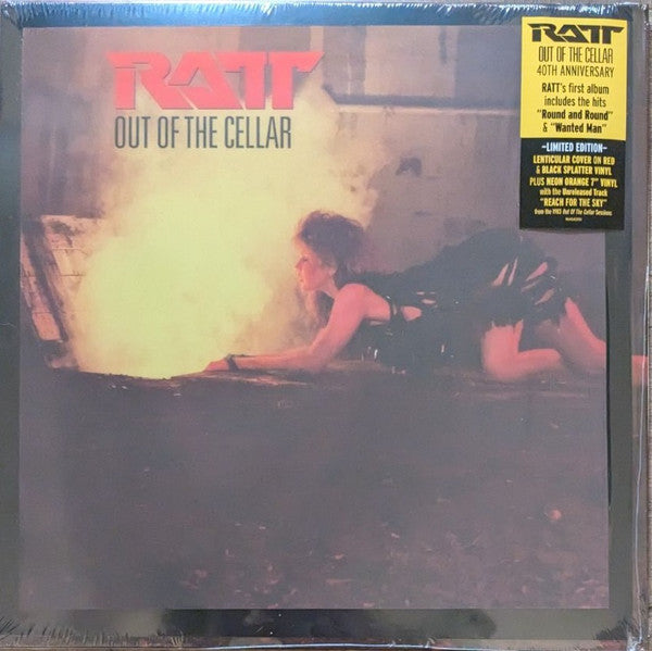 Ratt / Out Of The Cellar - LP RED BLACK SPLATTER