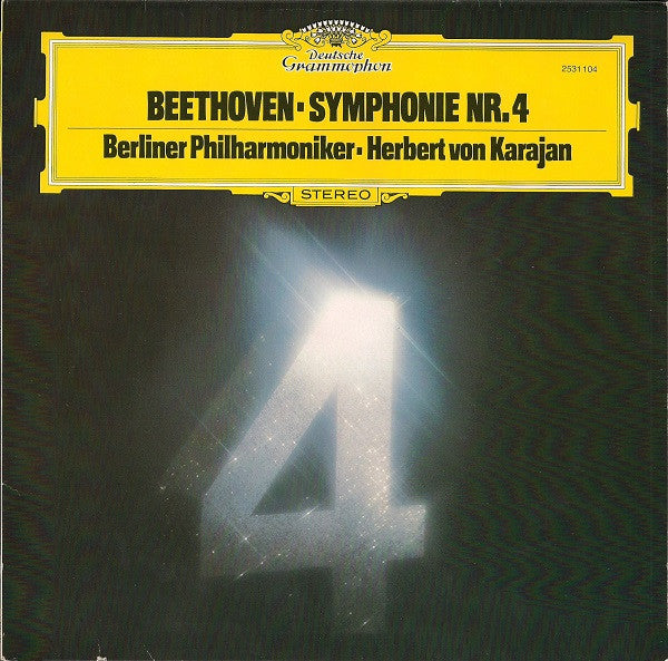 Beethoven, Herbert von Karajan / Symphonie Nr. 4 - LP Used