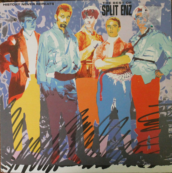 Split Enz / History Never Repeats (The Best Of Split Enz) - LP USED