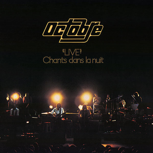 Octobre / "Live" Chants Dans La Nuit - 2LP Used