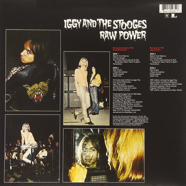 Iggy And The Stooges / Raw Power 2LP GOLD