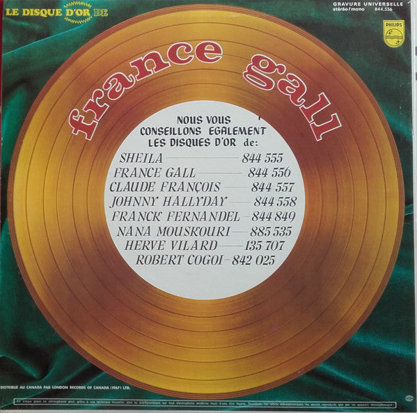 France Gall / Le Disque D&