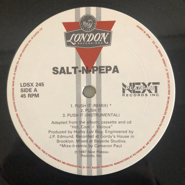 Salt-N-Pepa / Push It (Remix) / Tramp (Remix) - LP Used 12&