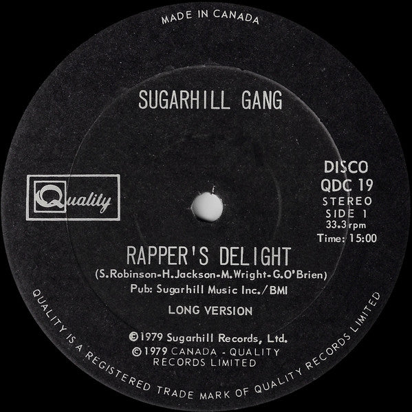 Sugarhill Gang / Rapper&