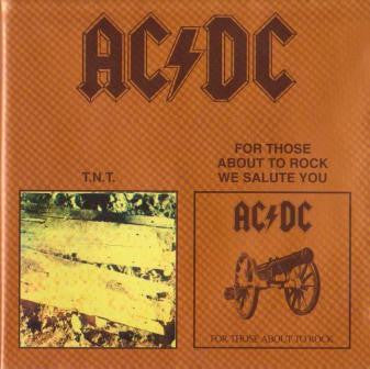 AC/DC / T.N.T. + For Those About To Rock We Salute You - CD (Used) – ID ...