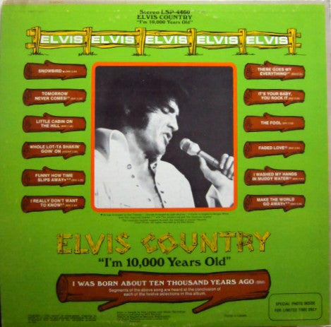 Elvis Presley / Elvis Country (I&