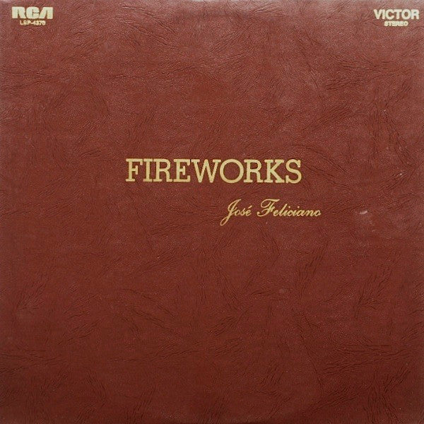 José Feliciano / Fireworks - LP Used