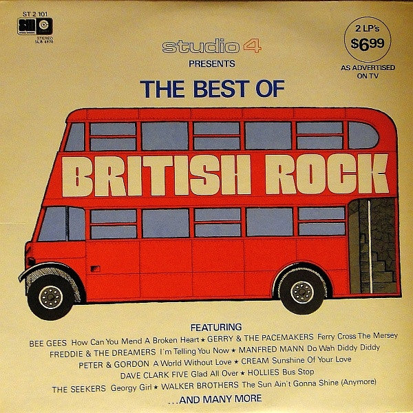 Various / The Best Of British Rock - 2LP Used