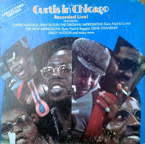 Curtis Mayfield / Curtis In Chicago - Recorded Live - LP Used