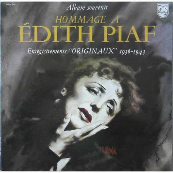 Edith Piaf / Tribute To Edith Piaf - 2LP Used