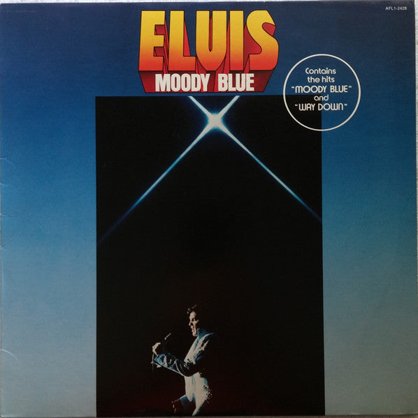 Elvis Presley / Moody Blue - LP Used BLUE