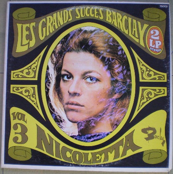 Nicoletta / Les Grands Succès Barclay Vol 3 - 2lLP Used