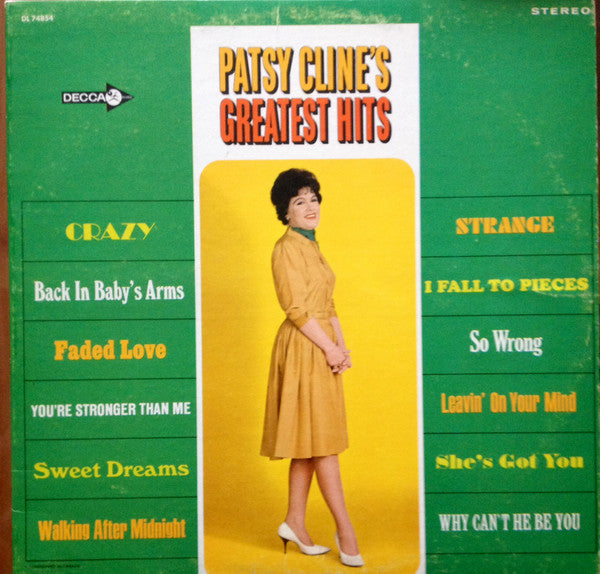 Patsy Cline / Greatest Hits - LP USED