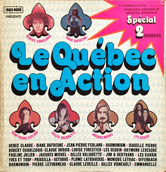 Various / Le Québec En Action - 2LP Used