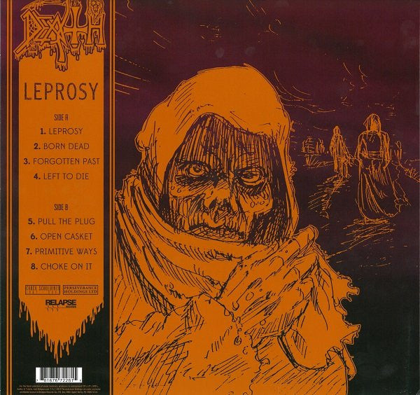 Death / Leprosy - LP SPLATTER
