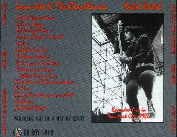 Joan Jett &amp; The Blackhearts / Rebel Rebel - CD (Used)